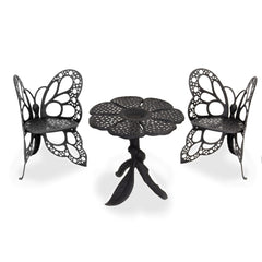 Butterfly Bistro Set- black