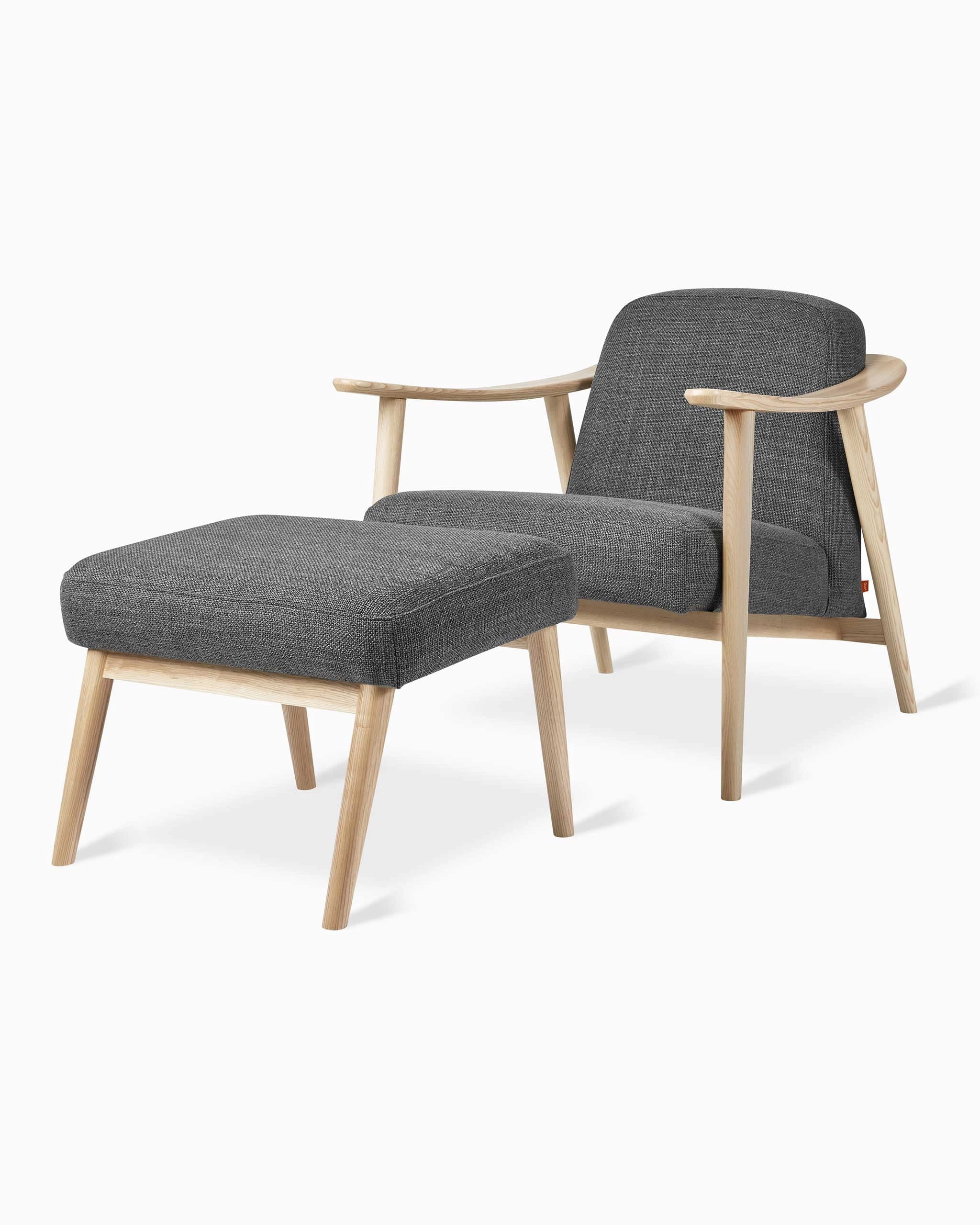 Baltic Chair + Ottoman