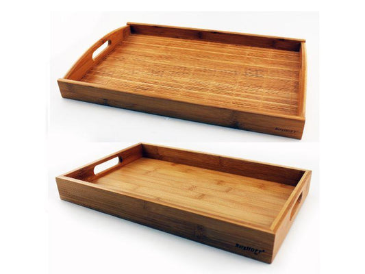 BergHOFF Bamboo 2pc Serving Tray Set