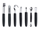BergHOFF Essentials 8pc Stainless Steel Garnishing Tool Set with Case