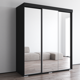 Aria 3D Wardrobe with All Mirror