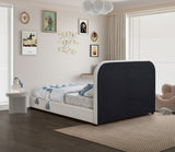 Blake Contemporary Bed with Cream Linen Fabric and Soft Padded Headboard for Modern Bedrooms