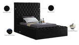 Bliss Contemporary Bed with Deep Tufting, Elegant Upholstery, and Versatile Storage Solutions