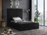 Bliss Contemporary Bed with Deep Tufting, Elegant Upholstery, and Versatile Storage Solutions