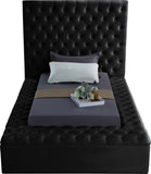 Bliss Contemporary Bed with Deep Tufting, Elegant Upholstery, and Versatile Storage Solutions