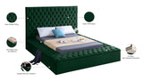 Bliss Contemporary Bed with Deep Tufting, Elegant Upholstery, and Versatile Storage Solutions