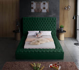 Bliss Contemporary Bed with Deep Tufting, Elegant Upholstery, and Versatile Storage Solutions