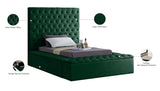 Bliss Contemporary Bed with Deep Tufting, Elegant Upholstery, and Versatile Storage Solutions