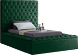Bliss Contemporary Bed with Deep Tufting, Elegant Upholstery, and Versatile Storage Solutions