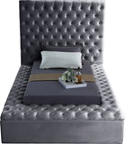 Bliss Contemporary Bed with Deep Tufting, Elegant Upholstery, and Versatile Storage Solutions