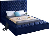 Bliss Contemporary Bed with Deep Tufting, Elegant Upholstery, and Versatile Storage Solutions