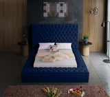 Bliss Contemporary Bed with Deep Tufting, Elegant Upholstery, and Versatile Storage Solutions