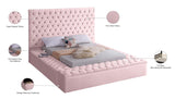 Bliss Contemporary Bed with Deep Tufting, Elegant Upholstery, and Versatile Storage Solutions