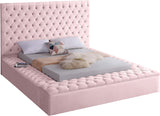 Bliss Contemporary Bed with Deep Tufting, Elegant Upholstery, and Versatile Storage Solutions