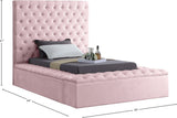 Bliss Contemporary Bed with Deep Tufting, Elegant Upholstery, and Versatile Storage Solutions
