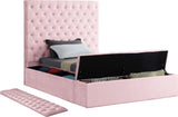 Bliss Contemporary Bed with Deep Tufting, Elegant Upholstery, and Versatile Storage Solutions