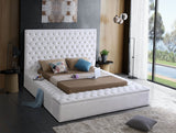 Bliss Contemporary Bed with Deep Tufting, Elegant Upholstery, and Versatile Storage Solutions