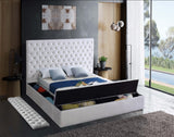 Bliss Contemporary Bed with Deep Tufting, Elegant Upholstery, and Versatile Storage Solutions