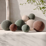 Boba Long Mohair Ball Throw Pillow (9"-14")