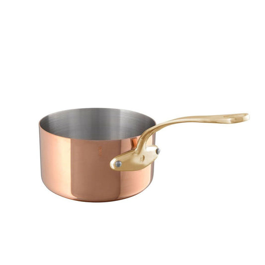 Mauviel M'Heritage M'250 B Copper Sauce Pan With Brass Handle