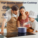 CIARRA 30 Inch Built-in Induction Cooktop 4 Burners 8200W with Booster CABIH304B-OW