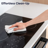 CIARRA 36 Inch Built-in Induction Cooktop 5 Burners 3700W with Booster Flexzone CABIH365BFF-OW