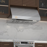 CIARRA Professional Series 304 Stainless Steel 30 inch 950 CFM Under Cabinet Range Hood with 4-Speed Levels and Smart Control | CAS30928A-OW