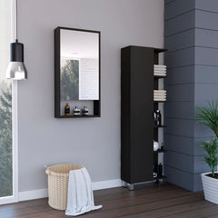 Stowe 2 Piece Bathroom Set, Black Wengue Finish