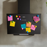 Pre-Order | Ciarra 60cm Inclined Angled Cooker Hood Recirculation or Extraction Modes Stainless Steel Design in Black CBCB6762A-OW