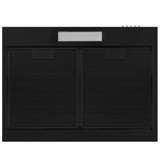 CIARRA 60cm Slim Cooker Hood in Black Under Cabinet CBCB6903A-B