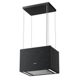 Ciarra Pinnacle 48cm Glass Smart Cooker Hood in Shadow Noir Marble CBCG4850-OW