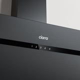 CIARRA 90cm Frosted Glass Angled Cooker Hood Anti-Fingerprint A+++ Wifi & Touch Control CBCG9736H-G