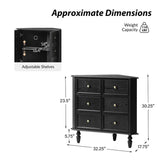 Belle Multifunctional Corner Storage Cabinet(Optional Types)