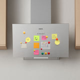Ciarra 60cm Inclined Angled Cooker Hood Recirculation or Extraction Mode Stainless Steel Design CBCS6762A-OW