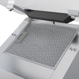 CIARRA 60cm Smart Glass Angled Cooker Hood CBCW6736K-OW