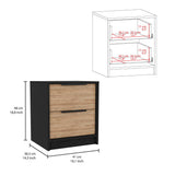 TUHOME Appleton 3-Piece Bedroom Set with Wardrobe Cabinet, Open Shelf Organizer and Two-Tone Storage Unit, Modern Space-Saving Furniture for Clothes, Accessories and Bedroom Organization, 67.2"H x 32.2"W x 18.5"D, Black/White/Pine
