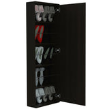 Napoles 3 Piece Bedroom Set, Shoe Rack + Nightstand + Nightstand, Black Wengue Finish