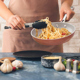 Ciarra Beyond Saucepan and Frying Pan 2PCS Cookware Mini Duo | Orangina