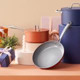 Ciarra Beyond Saucepan and Frying Pan 2PCS Cookware Mini Duo | Orangina