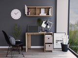 Tuhome Khali Office Set with Two Shelves, Two Drawers, Wall Cabinet, Single Door Cabinet, Modern and Compact Home Office Storage Solution