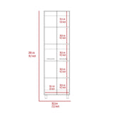 TUHOME Dayton 9-Piece Garage Set with Cabinets, Utility Shelves, and Work Counter, Heavy-Duty Storage for Tools, Equipment, and Supplies, 78.7"H x 23.3"W x 14.5"D, Black
