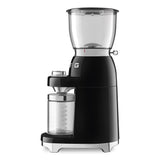 Conical Burr Coffee Grinder - Retro-Style Black