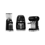 Coffee grinder Retro-style Black Glossy