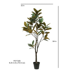 CG Hunter 7' Artificial Magnolia Tree