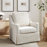 Stanley Glider Slipcovered Swivel Chair with Slope Arm(Optional Types)