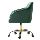 Bright Velvet Office Chair