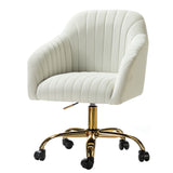 Bright Velvet Office Chair