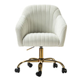 Bright Velvet Office Chair