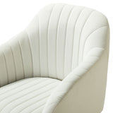 Bright Velvet Office Chair