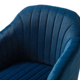 Bright Velvet Office Chair